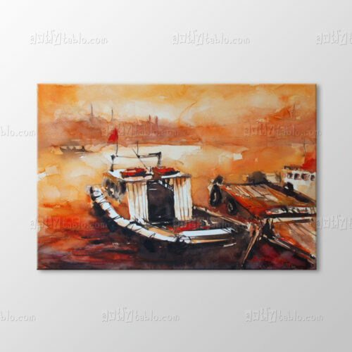 Suluboya Tekneler ve İstanbul Tablo