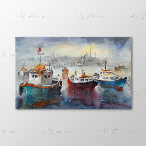 Suluboya Tekneler ve İstanbul Tablo