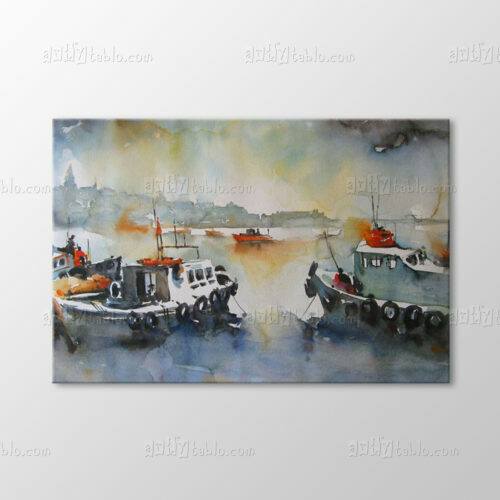 Suluboya Tekneler ve İstanbul Tablo
