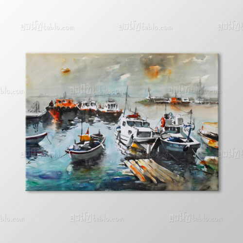 Suluboya Tekneler ve İstanbul Tablo