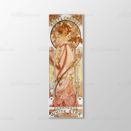Champagne White Star Tablo