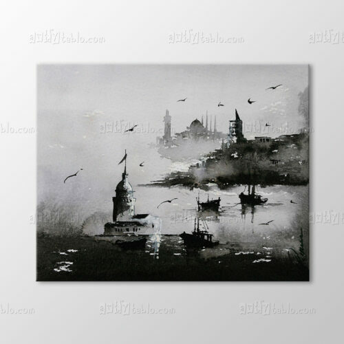 İstanbul Manzarası Tablo