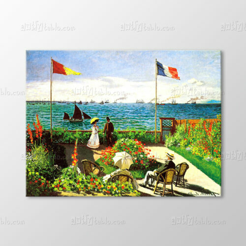 St. Adresse Denizinde Teras Tablo