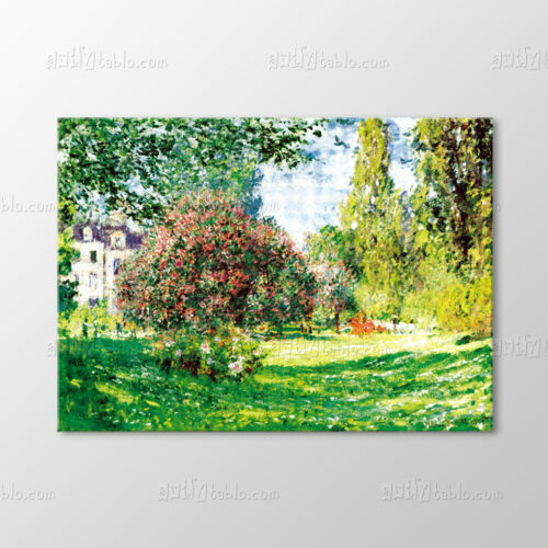 Monceau Parkı Tablo