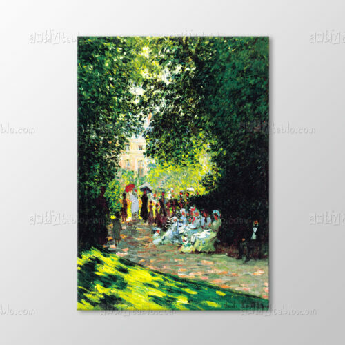 Monceau Parkı 1878 Tablo