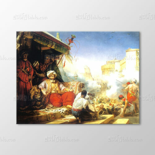 Kahire'de Memlük Katliamı 1819 Tablo