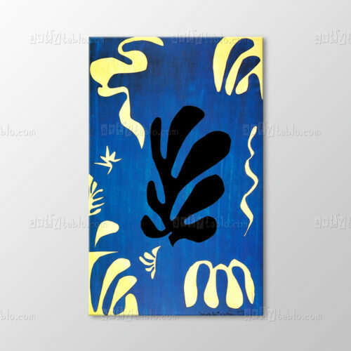 Composition Fond Bleu Tablo