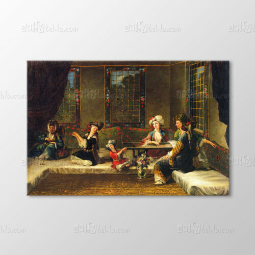 Gergef İşleyen Kadınlar Tablo