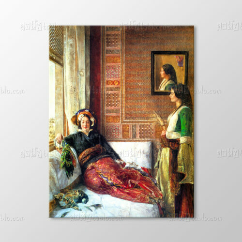 İstanbul'da Harem Hayatı 1857 Tablo