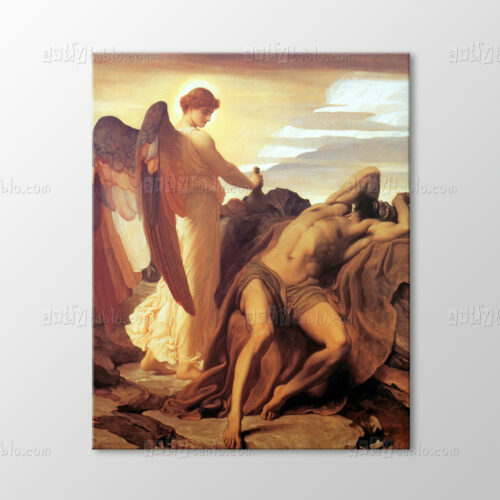 Elijah İn The Wilderne Tablo