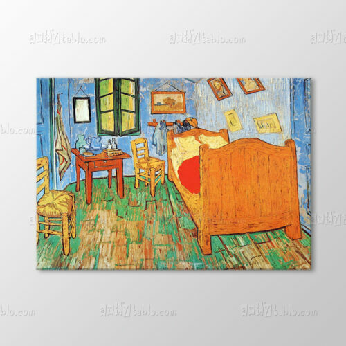Bedroom İn Arles Tablo