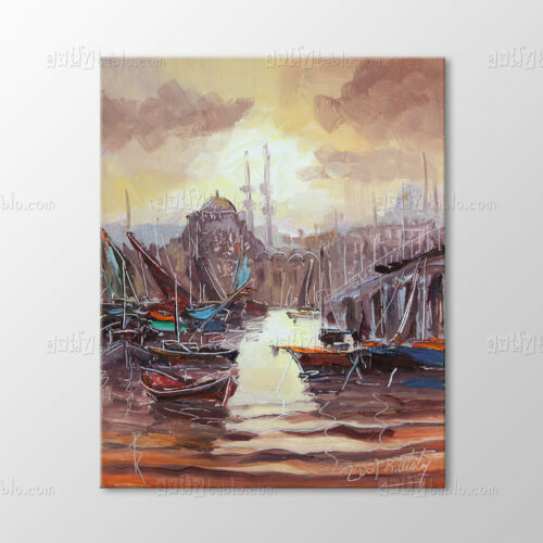 Galata Köprüsü Tablo