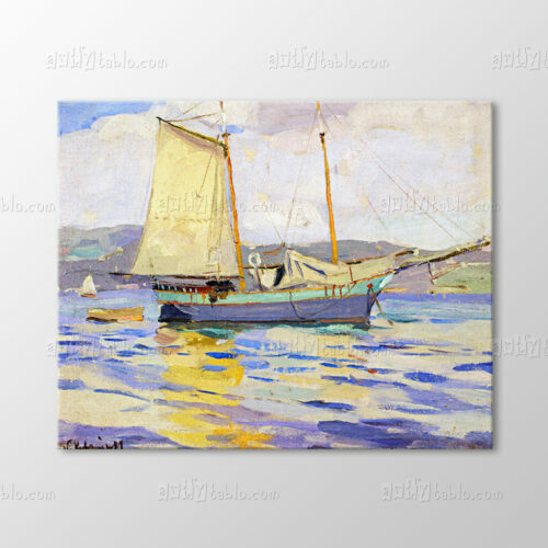 Boğaziçinde Tekneler Tablo