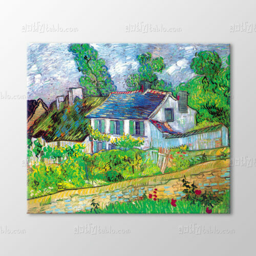 Auvers'teki Evler, 1890 Tablo