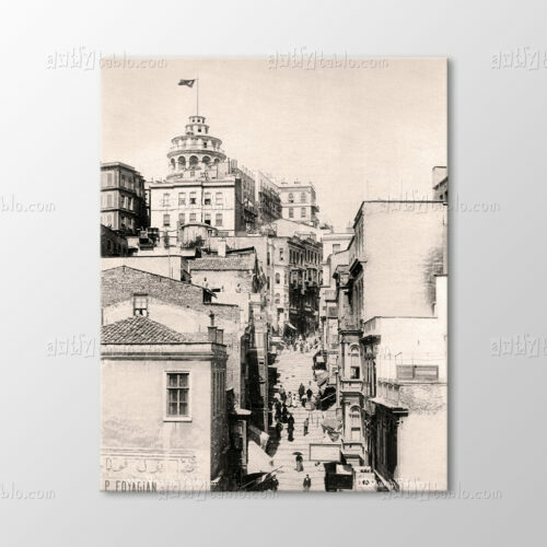 Yüksek Kaldırım, 1890 Tablo