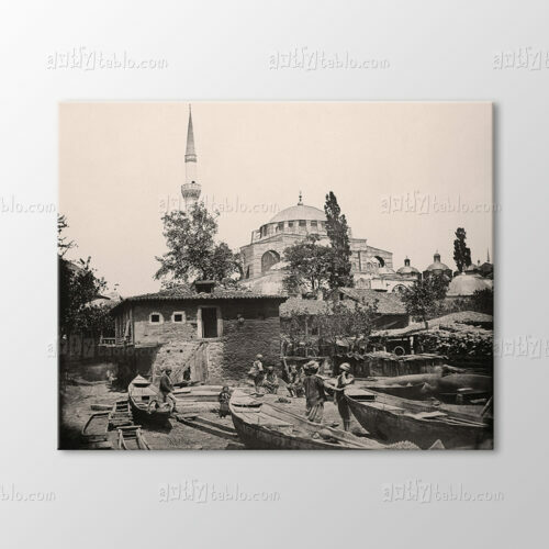 Tophane İskelesi ve Kılıç Ali Paşa Camii, 1853 Tablo