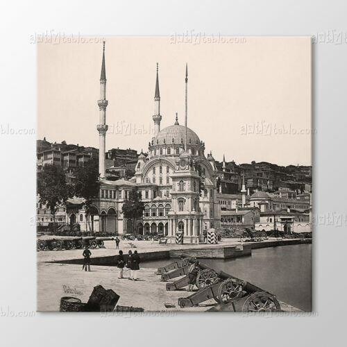 Nusretiye Camii ve Tophane Meydanı, 1854 Tablo