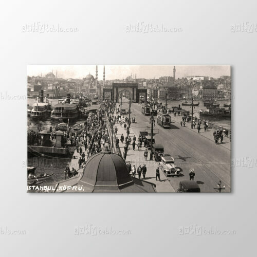 Galata Köprüsü, 1935 Tablo