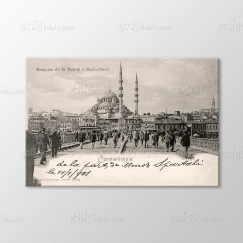 Galata Köprüsü, 1898 Tablo
