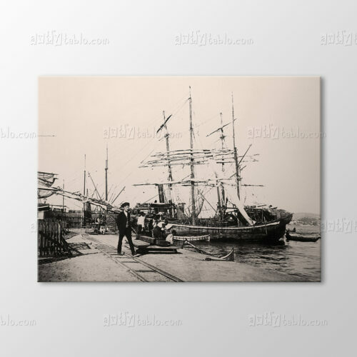 Galata Wharf, 1890 Tablo