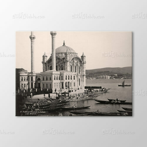 Friday Workship At The Ortaköy Camii, 1865 Tablo