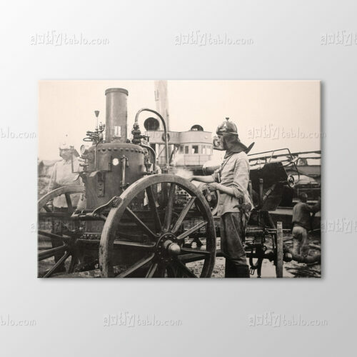 Firefighters İn Kuruçeşme, 1919 Tablo