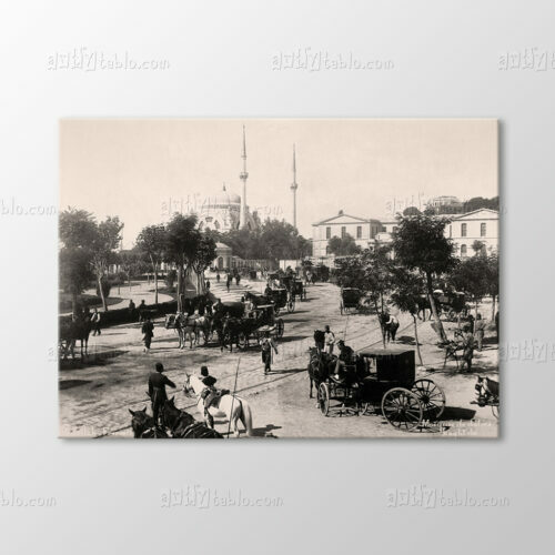 Dolmabahçe Camii ve Alanı, 1885 Tablo