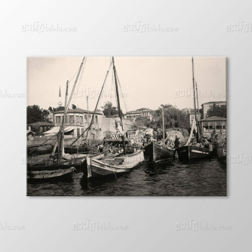 Beşiktaş Saman İskelesi, 1900 Tablo