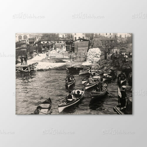 Beşiktaş Kireç İskelesi, 1900 Tablo