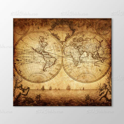 Mappe Monde Tablo
