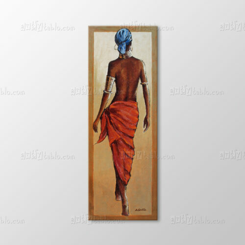 African Woman Tablo