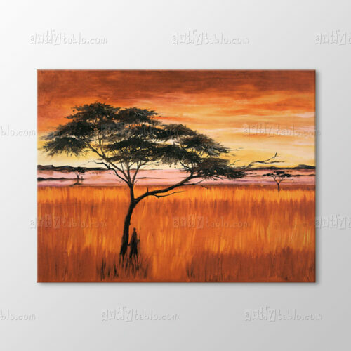 Serengeti Dusk Tablo