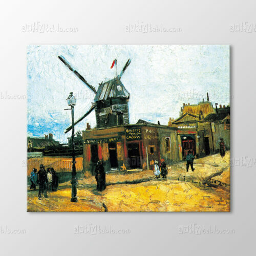 Galette'de Değirmen, 1886 Tablo