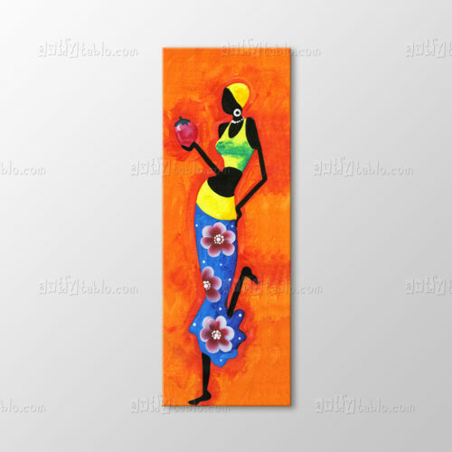 African Woman Tablo