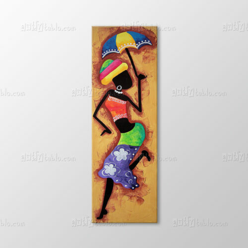 African Woman Tablo