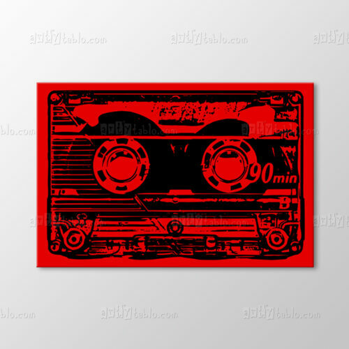 Vintage Casette Tablo