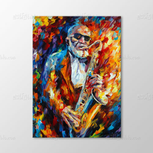 Jazz Saxophone Player Tablo