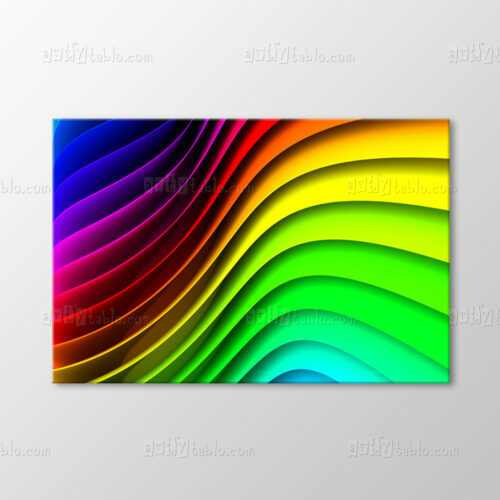 Rainbow Waves Tablo