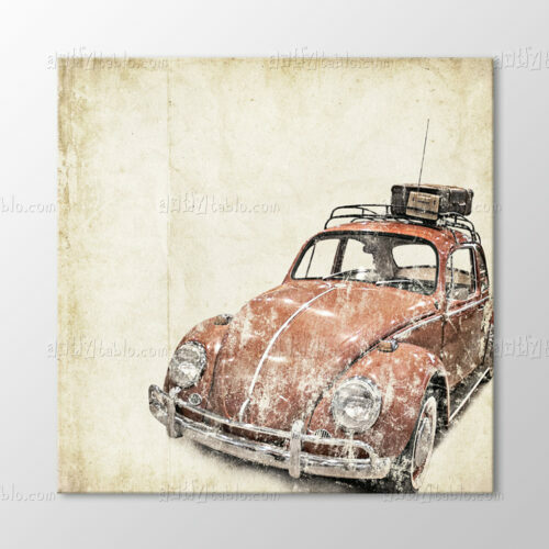 Vintage Vosvos Tablo