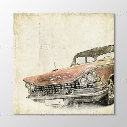 Vintage Cadillac Tablo