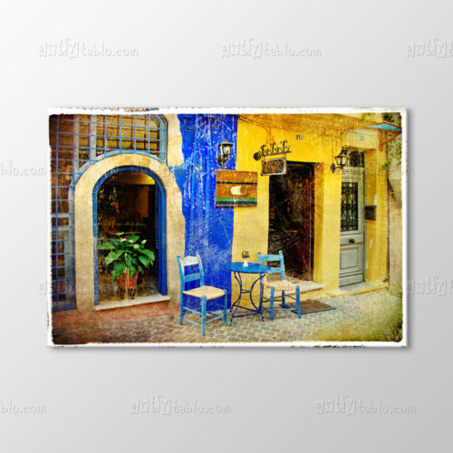Vintage Cafe Tablo