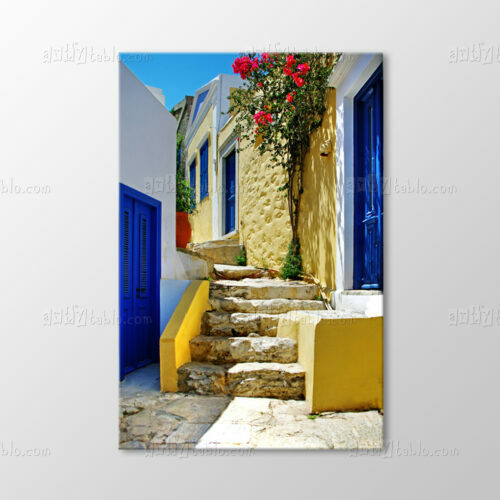 Sokak, Santorini Tablo