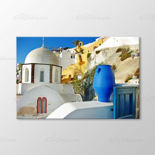 Kubbe, Santorini Tablo