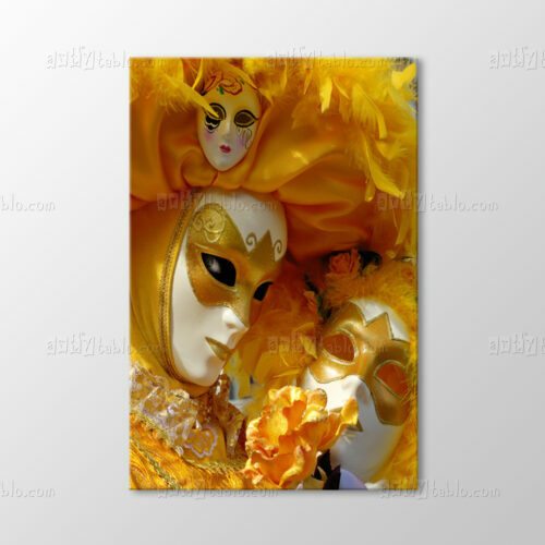 Karnaval Maskesi Tablo