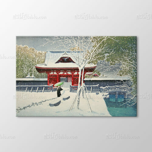 Snow in Shiba Park Tablo