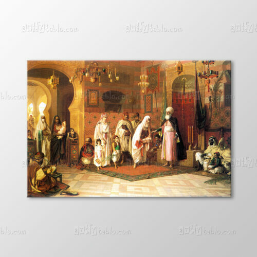 Çocukları İyleştiren Derviş Şeyhi Tablo
