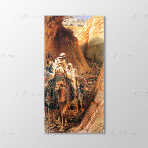 Ürdün Yakınlarında 1887 Tablo