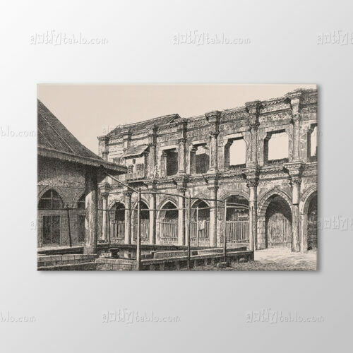 Ulu Camii Avlusu, Diyarbakır Tablo
