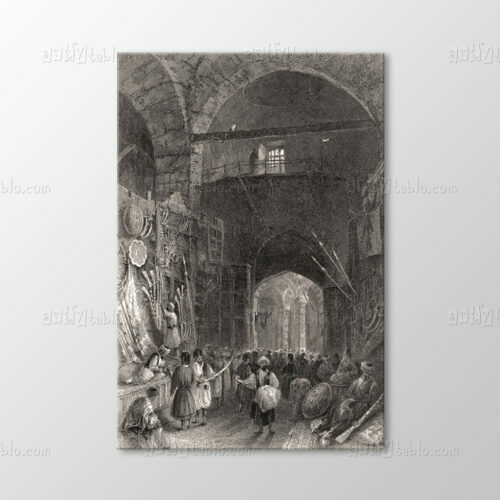 Kapalıçarşı Silah Pazarı Tablo
