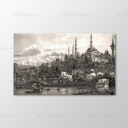 Galata'da Asma Köprü Tablo